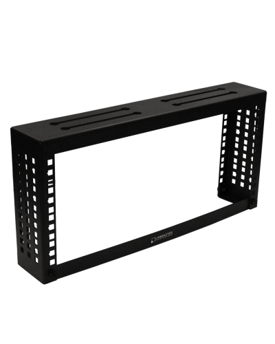 Рама 19 для монтажа под лоток, 4U, черная LANMASTER LAN-MT-FRM-4U-BK в Рыбинске Аксессуары для стоек и шкафов Pintop.ru