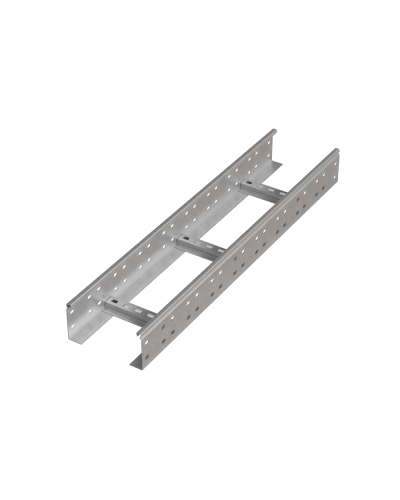 Лоток лестничный 100х200х1,2 L2000 мм INOX304 N КМ-Профиль (LL100-200-1.2-2000 INOX304 N) в Рыбинске Кабельные лотки Pintop.ru