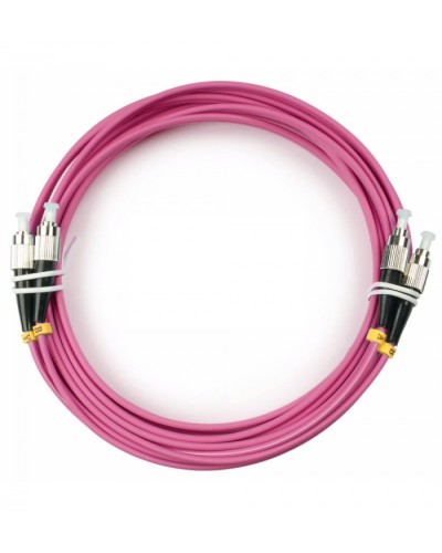 Шнур оптический duplex FC-FC 50/125 mm OM4 5м LSZH в Рыбинске Патч-корды оптические Pintop.ru