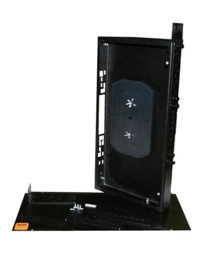 Бокс оптический Hyperline FO-19R-1U-3xSLT-W140H42-24UN-BK в Рыбинске Кросс оптический Pintop.ru