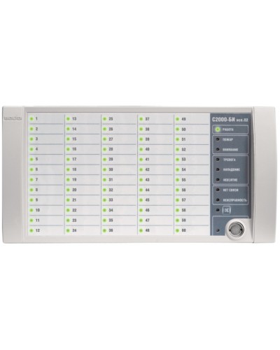 Блок индикации Болид С2000-БИ исп.02 в Рыбинске Охранно-пожарное оборудование Pintop.ru