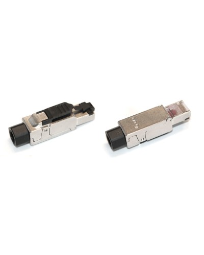 Разъем полевой оконцовки RJ-45 (8P8C) Hyperline PLUD-8P8C-S-C6A-SH в Рыбинске Коннекторы и разъемы Pintop.ru