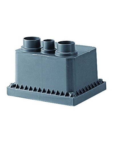 Колодец переходной смотровой 225x175x145 с крышкой для двустенных труб DKC (025001) в Рыбинске Повороты, муфты, тройники Pintop.ru