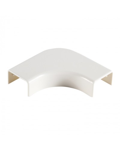 RML40/25 Угол 40х25мм плоский плавный ст.TIA (10шт) 1кор.=250шт. Экопласт в Рыбинске Аксессуары для кабель-канала Pintop.ru