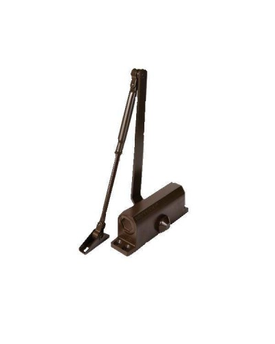 Доводчик NOTEDO DC-080 НО EN2-5 с ФОП (коричневый) в Рыбинске Доводчики Pintop.ru