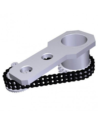 Цепь передающего рычага для открывания ворот до 180° SUPERFROG Came 119RIA050 в Рыбинске Запчасти для шлагбаумов и автоматики Pintop.ru