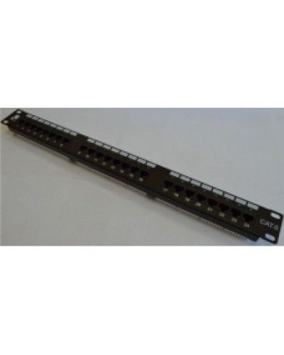 Патч-панель Lanmaster 24 порта с индикаторами, UTP, кат.6, 1U LANMASTER LAN-PPi24U6 в Рыбинске Патч панель Pintop.ru