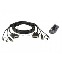 Комплект кабелей USB, DVI-D Dual Link для защищенного KVM-переключателя (3м) ATEN 2L-7D03UDX4