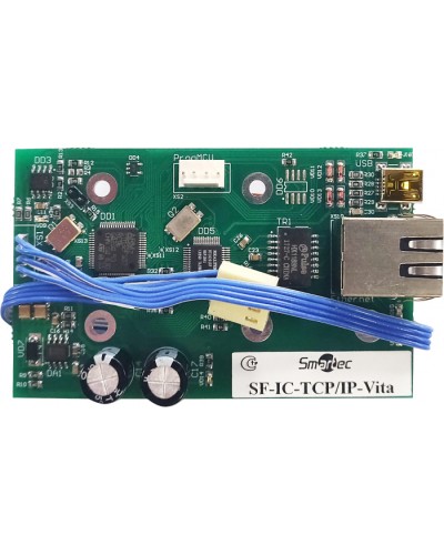 Преобразователь интерфейса RS485 в Ethernet Smartec SF-IC-TCP/IP-Vita в Рыбинске Адресная система охранно-пожарной радиоканальной сигнализации Smartec Pintop.ru