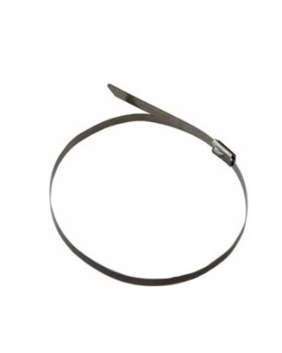 Стяжка 400x7,9 стальная (50шт/уп) REXANT 07-0410 в Рыбинске Стяжки-хомуты Pintop.ru