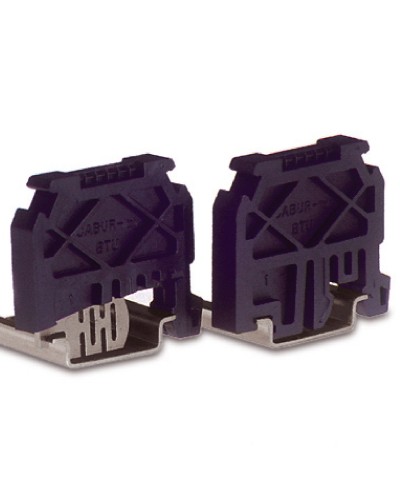 Торцевой упор BTU для фиксации клеммных зажимов на рейке ДКС ZBT005 в Рыбинске Держатели, клипсы, скобы Pintop.ru