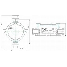 Устройство контроля сигнала Спецсистемы "Норма" УКСН 0Ex ia IIC T6 Ga X