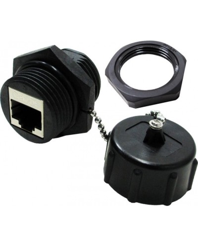 Индустриальный соединительный модуль, IP68, экранированный, категории 5e LANMASTER (LAN-KCP45S5E-WP) в Рыбинске Проходные адаптеры Pintop.ru