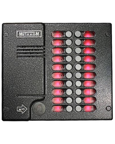 Блок вызова домофона Метаком MK20.2-RFEV в Рыбинске Вызывные видеопанели малоабонентные Pintop.ru