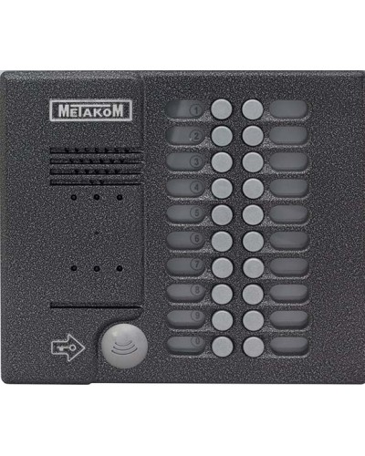 Блок вызова домофона Метаком MK20.2-MFEVN в Рыбинске Вызывные видеопанели малоабонентные Pintop.ru