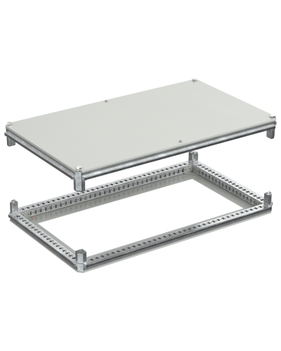 FORMAT Крыша и основание (под фланец) 600х1000мм IEK (FO-00-KOF-060-100) в Рыбинске Аксессуары для стоек и шкафов Pintop.ru
