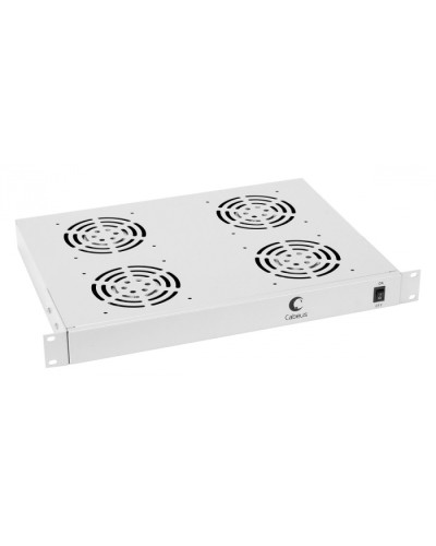 Панель вентиляционная с 4 вентиляторами Cabeus JG03 в Рыбинске Вентиляторные модули Pintop.ru