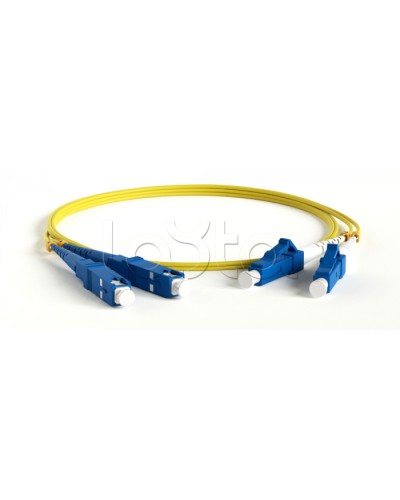 Патч-корд Hyperline (FC-D2-9A1-LC/UR-SC/UR-H-1M-LSZH-YL) в Рыбинске Патч-корды оптические Pintop.ru