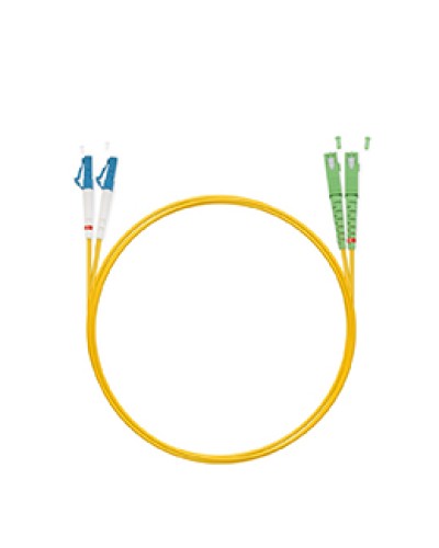 Шнур оптический simplex SC/APC-LC/UPC 9/125 sm 2м LSZH Cabeus FOP(s)-9-SC/APC-LC/UPC-2m в Рыбинске Патч-корды оптические Pintop.ru