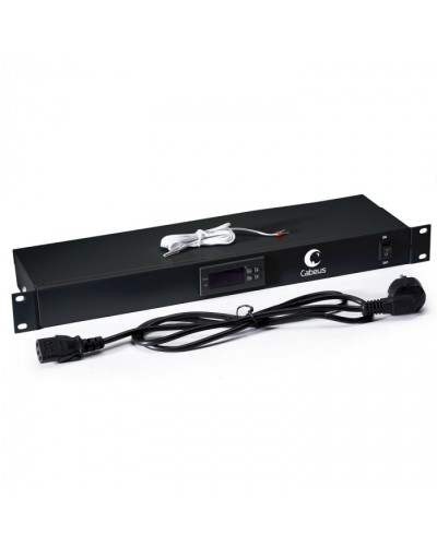 Панель управления температурой Cabeus JG01-BK в Рыбинске Аксессуары для стоек и шкафов Pintop.ru