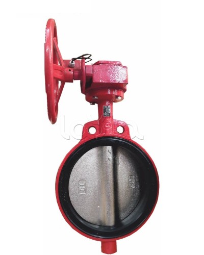 Затвордисковый с ручным приводом с контролем положения УКПЗА Спецавтоматика 3т 250/1,6(Р)-Ф.У3.1-АМК-250v1 в Рыбинске Затворы дисковые Pintop.ru