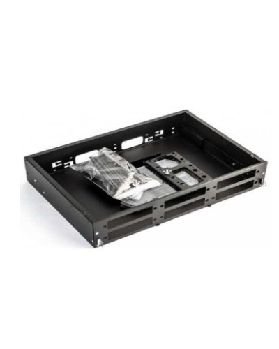 Бокс оптический универсальный 19 Hyperline FO-19V-2U-6xSLT-W130H30-48UN-BK в Рыбинске Коммутационные изделия Pintop.ru