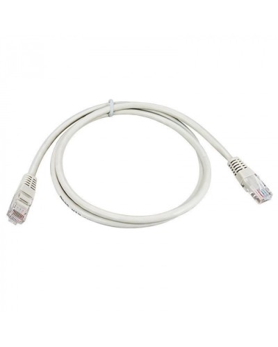 Патч-корд RJ45-RJ45, 4 пары, UTP, кат.5е (1 м) REXANT 18-1002 в Рыбинске Патчкорды (медные) Pintop.ru