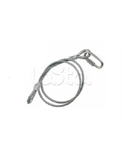 Спектрон-СК-М - Страховочный комплект из из оцинкованной стали предназначен для дополнительного страховочного крепления ИПП в Exd оболочке во время монтожа и эксплуатации. Комплектация: трос, карабин-2шт. в Рыбинске Монтажные материалы Pintop.ru