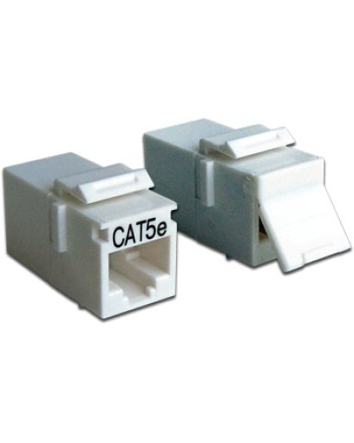 Повторитель портов RJ-45, неэкранированный, кат.5E, формата Keystone LANMASTER LAN-KCP45U5E-WH в Рыбинске Проходные адаптеры Pintop.ru