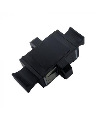 Адаптер оптический MPO тип B (Key-up/Key-up), с фланцами, черный LANMASTER (LAN-MPO-BM-MM) в Рыбинске Проходные адаптеры и розетки оптические Pintop.ru