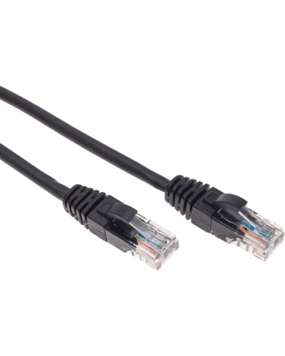 Патч-корд U/UTP, CAT 6, RJ45-RJ45, 26AWG, LSZH, черный, 1м REXANT 02-0292-1 в Рыбинске Патчкорды (медные) Pintop.ru