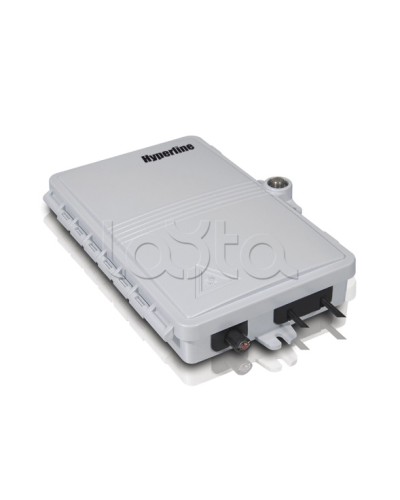 Бокс оптический настенный Hyperline FO-WBI-2A-GY в Рыбинске Кросс оптический Pintop.ru