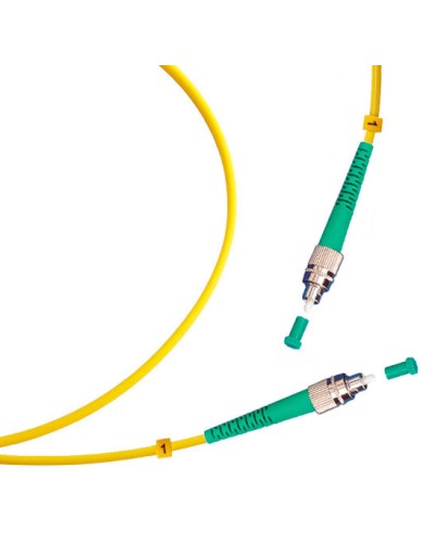 Шнур оптический simplex FC/APC-FC/APC 9/125 sm 3м LSZH Cabeus FOP(s)-9-FC/APC-FC/APC-3m в Рыбинске Патч-корды оптические Pintop.ru