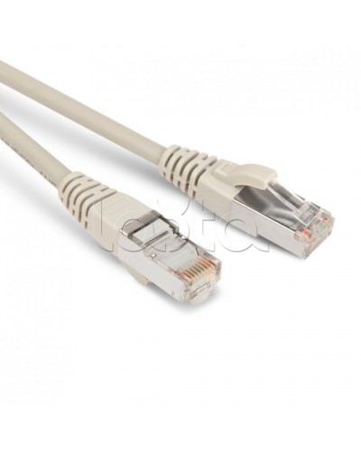 Патч-корд RJ45-RJ45, 4 пары, STP, кат.5е, LSZH (0.5м) Hyperline PC-LPM-STP-RJ45-RJ45-C5e-0.5M-LSZH-GY в Рыбинске Патчкорды (медные) Pintop.ru