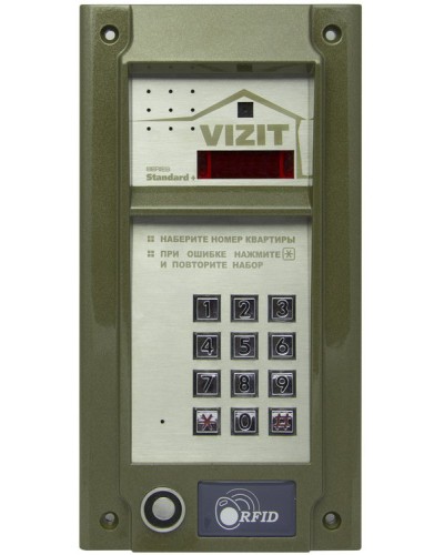 Блок вызова домофона Vizit БВД-М202RTCP в Рыбинске Блоки вызова многоабонентные Pintop.ru