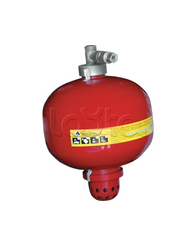 Модуль порошкового пожаротушения Эпотос Буран-8Н (настенное крепление) в Рыбинске Модули порошковые Pintop.ru