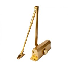 Доводчик дверной с рычажной тягой DC-070-I EN3, золотой NOTEDO DC070G-I