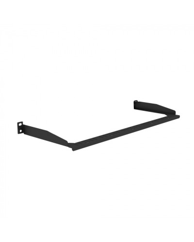 Горизонтальный заднийВ В кабельный органайзер глубиной 175мм, 19 RAL 9005 Cabeus (CO-PLB-1U-C04-MPO-BK) в Рыбинске Кабельные органайзеры Pintop.ru