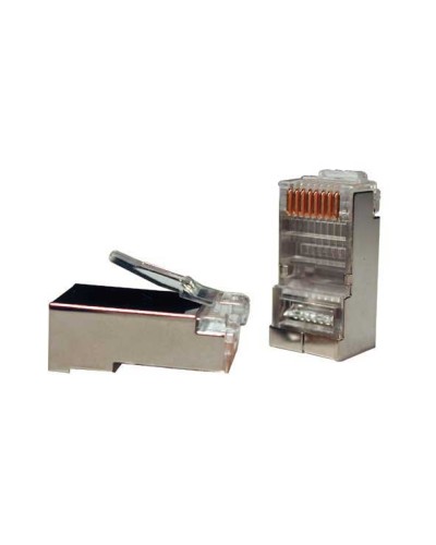 Разъем RJ-45 кат.5е под витую пару Cabeus 8P8C-SH в Рыбинске Коннекторы и разъемы Pintop.ru