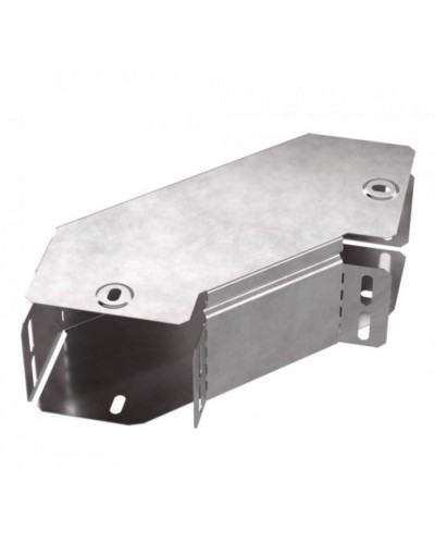 Угол горизонтальный 90 градусов с крышкой Стандарт 100х80 Промрукав (PR16.0412) в Рыбинске Аксессуары для кабель-канала Pintop.ru