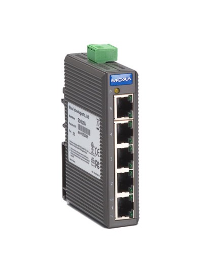 Коммутатор неуправляемый промышленный 5-портовый Moxa EDS-205 в Рыбинске Коммутаторы Pintop.ru