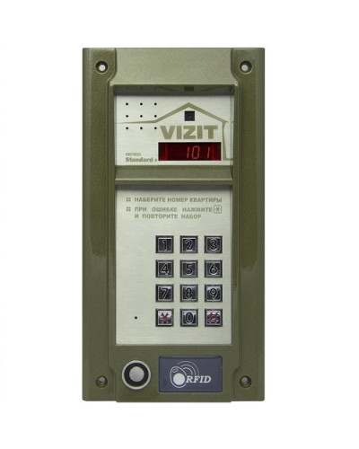 Блок вызова домофона Vizit БВД-N101RTCP в Рыбинске Блоки вызова многоабонентные Pintop.ru