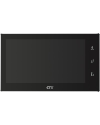 Монитор видеодомофона CTV-M4706AHD (черный) в Рыбинске Абонентские видеоустройства Pintop.ru
