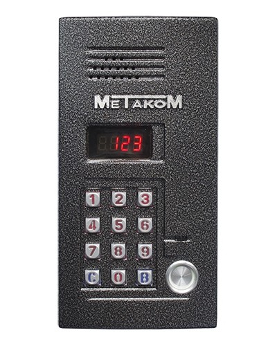 Блок вызова домофона Метаком MK2012-TM4EVN в Рыбинске Блоки вызова многоабонентные Pintop.ru