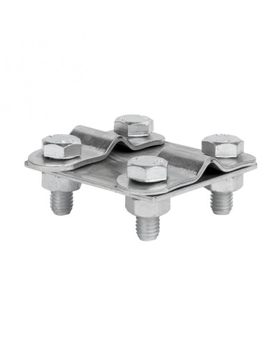 Зажим контрольный прут-прут (пластина 57x57мм) Ni EKF PROxima (lp-55611-ni) в Рыбинске Электротехническое оборудование Pintop.ru