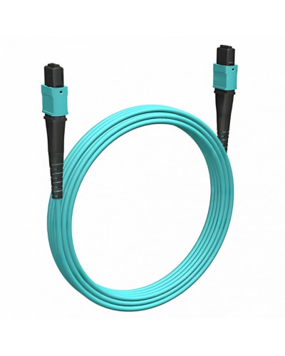 Кабельная сборка MPO(F) -MPO(F)-12 волокон 50/125 OM3, 7 m Cabeus (FOP-50-OM3-12-MPO(F)-12-MPO(F)-B-7m) в Рыбинске Кабельные сборки (оптические) Pintop.ru