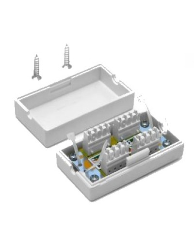Модуль соединительный, экранированный, категории 6 TWT TWT-CN110STP6 в Рыбинске Проходные адаптеры Pintop.ru