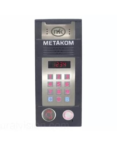 Многоабонентый антивандальный блок вызова со встроенной видеокамерой Метаком MК2018-RFMFV в Рыбинске Блоки вызова многоабонентные Pintop.ru