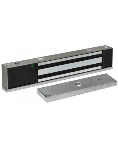 Smartec ST-EL323DLW-SS - Электромагнитный замок, уличное исполнение, СИД, датчик положения двери, IP68, нержавеющая сталь, усилие 320-340 кг. в Рыбинске Электромагнитные замки Pintop.ru