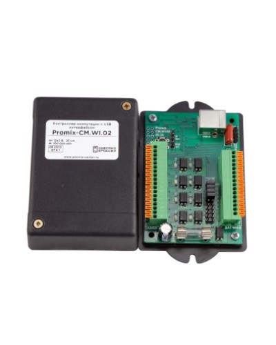 Контроллер коммутации управляемый по USB интерфейсу Promix-CM.WI.02 в Рыбинске Контроллеры Pintop.ru